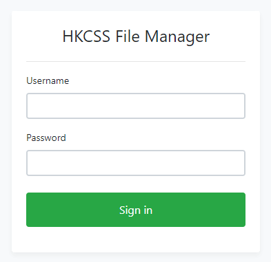 HKCSS File Manager